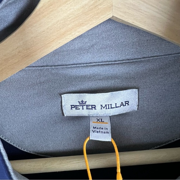 Peter Millar Crown Sport 1/4 Zip Golf Pullover XL - Picture 3 of 6